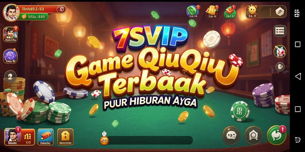 Tampilan screenshot menarik dari gameplay QiuQiu 7SVIP.