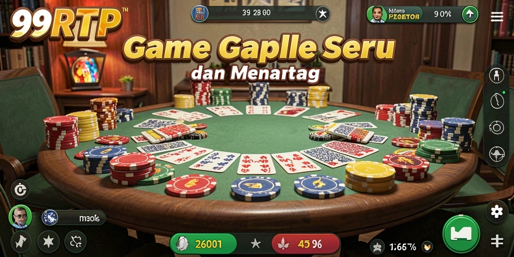 Tampilan gameplay 99RTP yang seru dan menantang.
