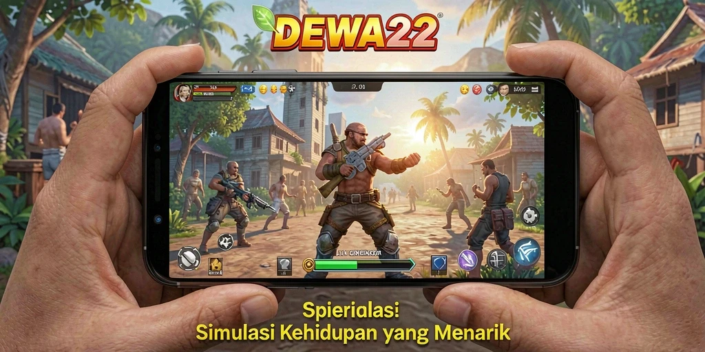 Tampilan gameplay DEWA22 yang mendalam dan interaktif.