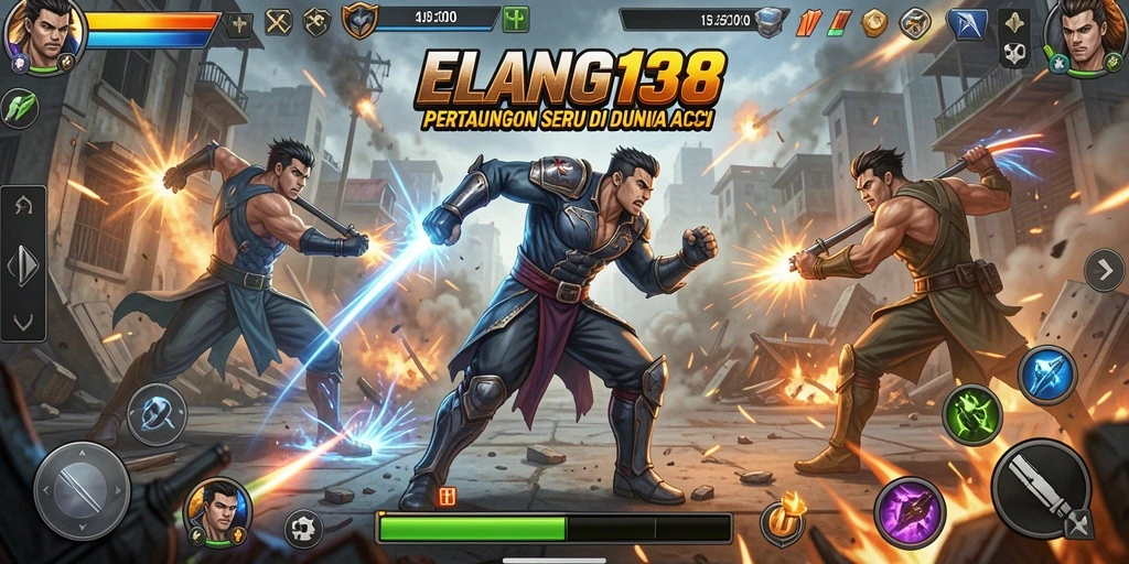 Tampilan gameplay seru dan menegangkan ELANG138