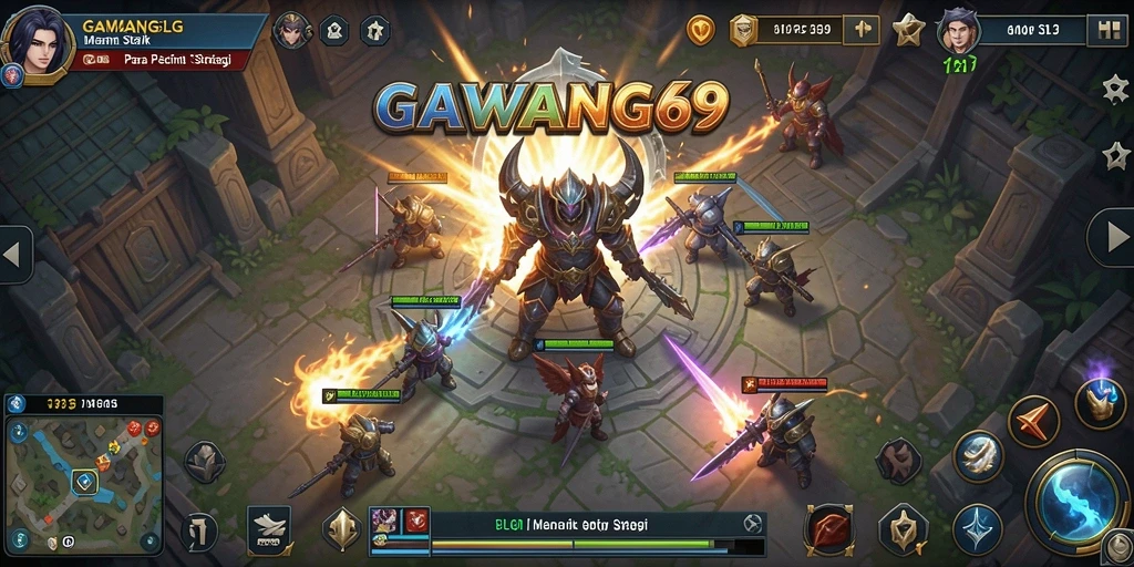 Tampilan menarik dengan gameplay SLG yang seru.