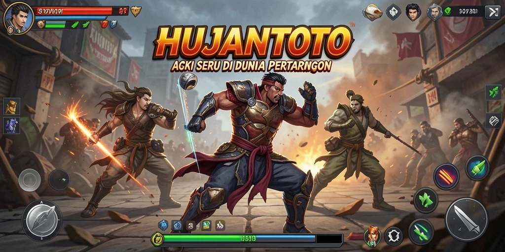 Tampilan gameplay dari HUJANTOTO yang memukau dan penuh aksi.