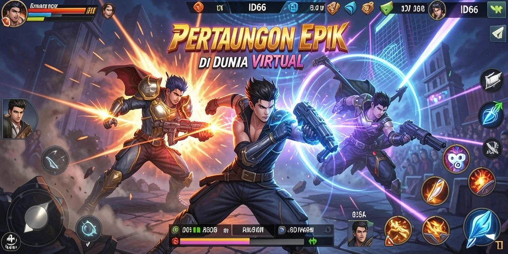 Gameplay mendebarkan dan grafis yang memukau dalam ID66.