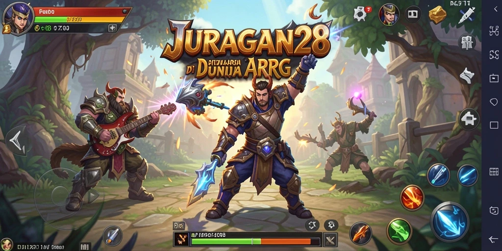 Screenshot gameplay petualangan seru di JURAGAN28.