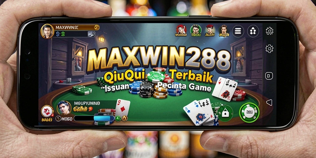 Tampilan menarik dari gameplay QiuQiu di MAXWIN288.