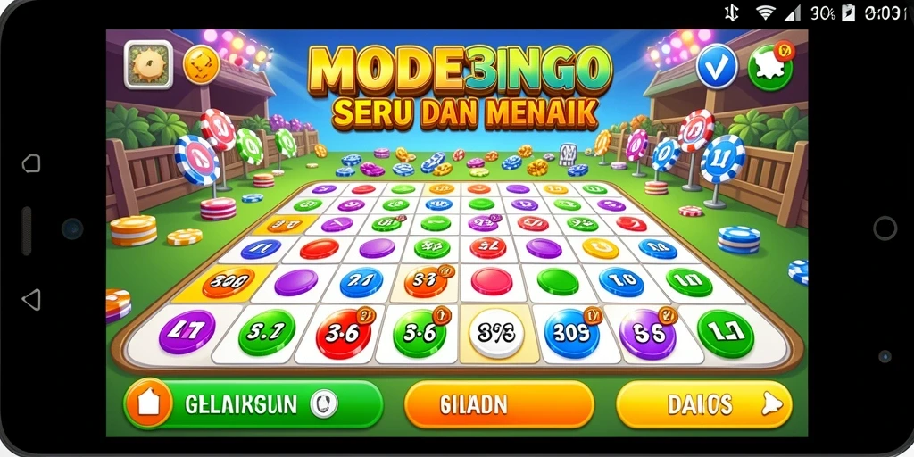 Tampilan gameplay seru di MODE303 dengan interaksi pemain yang menarik.