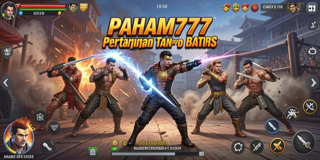 Gameplay mendebarkan dalam PAHAM777 dengan karakter unik dan arena pertarungan.
