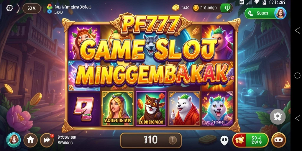 Tampilan gameplay PF777 yang memukau dan penuh warna.