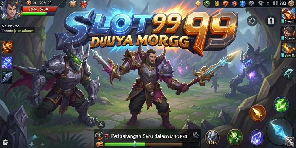 Tampilan gameplay SLOT99 yang mendebarkan dalam dunia MMORPG.