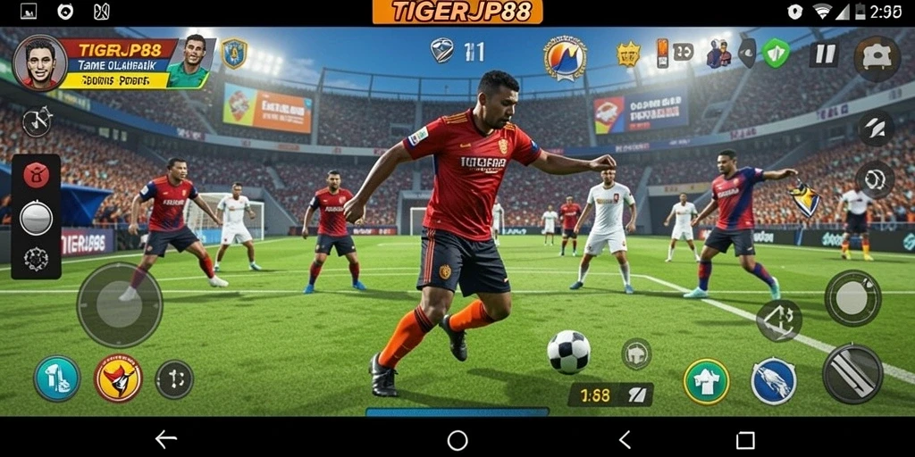 Tampilan menarik dari <strong>TIGERJP88</strong> saat gameplay olahraga.